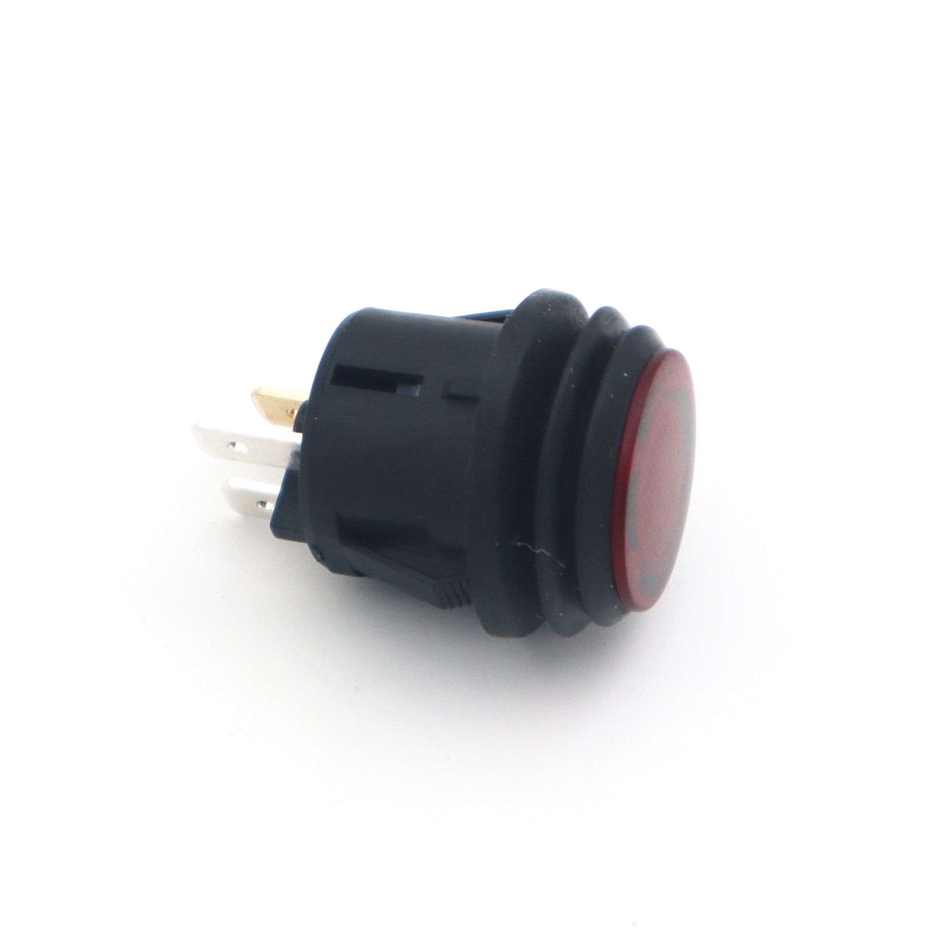 IC180W Işıklı Yuvarlak Körüklü Buton Kalıcı 12V