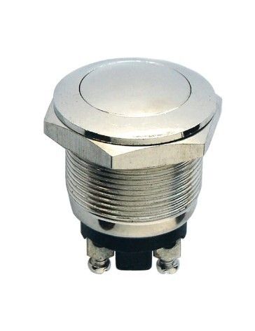 IC181 D61 Metal Buton Bombe 19mm PBS28B