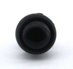 IC184 Siyah Plastik Yuvarlak Buton 17mm/22mm