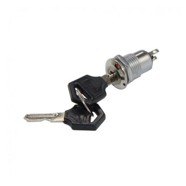 IC195A Anahtarlı Metal Telefon Kilidi 0-1 Somun 16