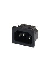 IC212B 3 Pin Power Erkek Soket Şase Monte Kulaksız