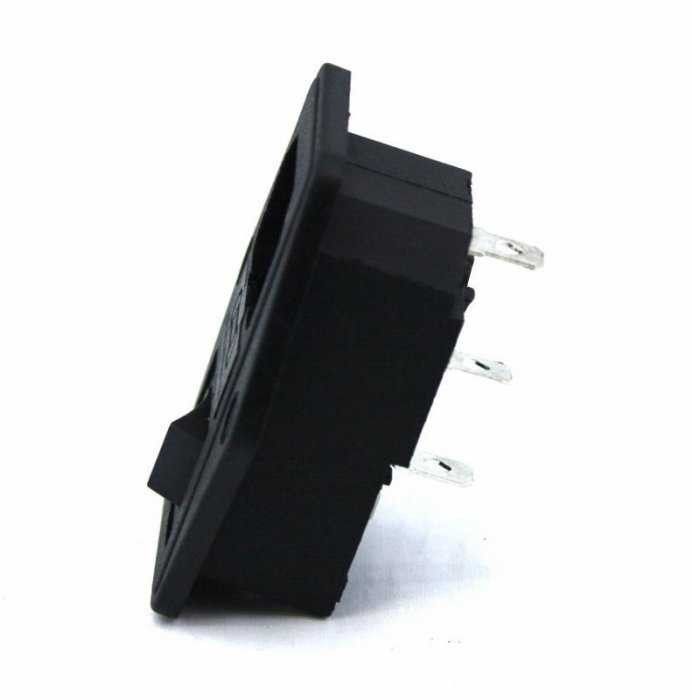 IC214 3 Pin Power Şase Erkek Anah.+Sig. Kulaklı