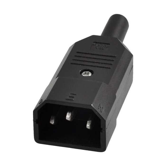 IC215 3 Pin Power Erkek Kablo Monte Tipi Soket