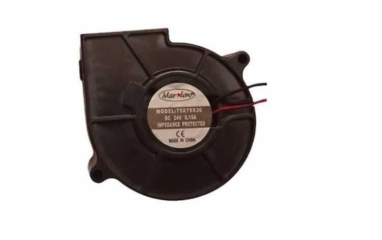 IC217A 75x75x30 24V Dc 2 Pin Plastik Salyangoz Fan