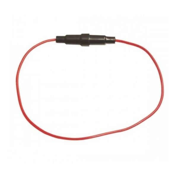 IC237C Sigorta Yuvası Kablolu 5x20mm Siyah