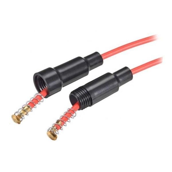 IC237C Sigorta Yuvası Kablolu 5x20mm Siyah