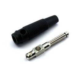 IC238B Banan Fiş Erkek Siyah Silikonlu