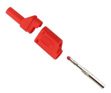 IC238E Banan Jak Korumalı 4mm Kırmızı