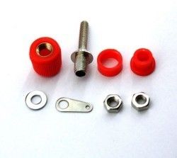 IC240 Born Klemens Orta Boy Kırmızı 10x33mm