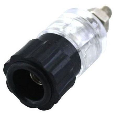 IC240C Born Klemens Şeffaf Dişi Orta Boy Siyah