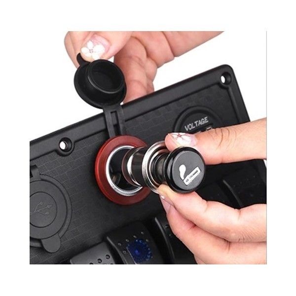 IC246B-6 Çakmak ve Şase Soket 12V 10A