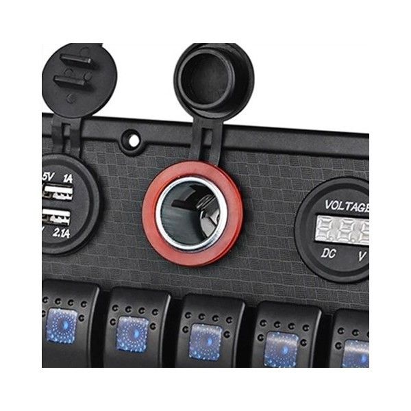 IC246B-6 Çakmak ve Şase Soket 12V 10A