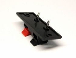 IC249 2 li Hoparlör Terminali Dikdörtgen 53x23mm