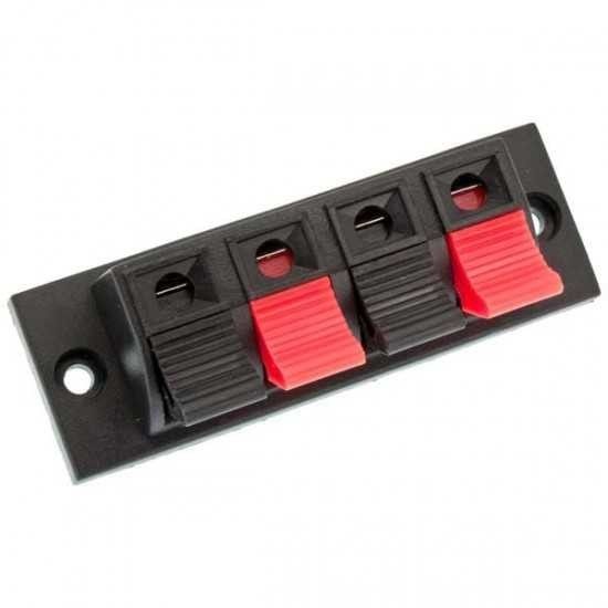 IC250 4 Lü Hoparlör Terminali Dikdörtgen 63x19mm