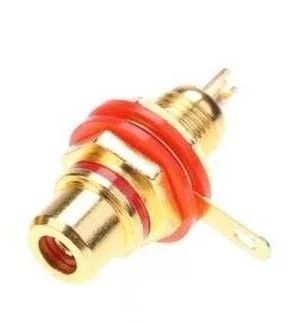 IC261C Rca Gold Dişi Şase Soket