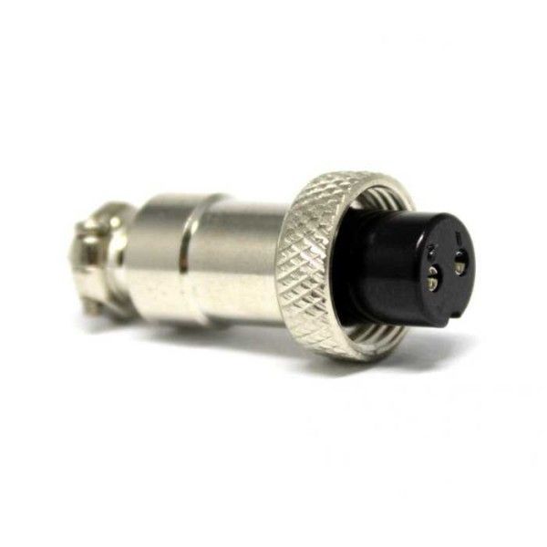 IC261M 16mm 2 Pin Mayk Fiş Kablo Monte Dişi