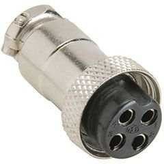IC261M 16mm 4 Pin Mayk Fiş Kablo Monte Dişi
