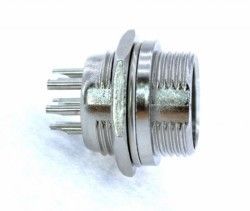 IC261M 16mm 8 Pin Mayk Fiş Şase Monte Erkek