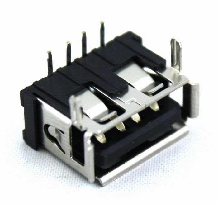 IC265C Usb Dişi Şase Soket 90º Kısa