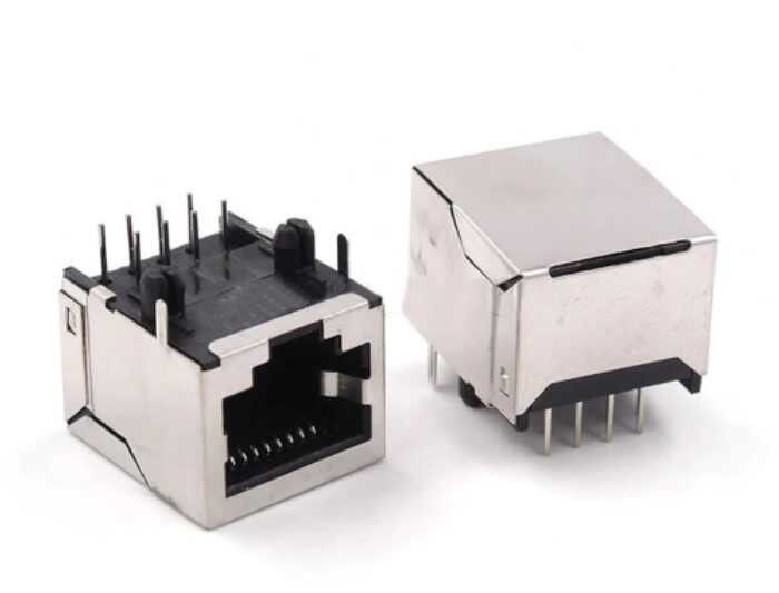 IC266H-5 PCB Şase Tipi RJ45 Soketi