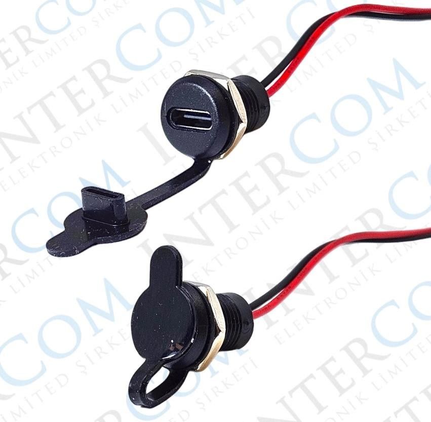 IC266T-1 Pano Tip TypeC Şase Dişi 2P Şarj