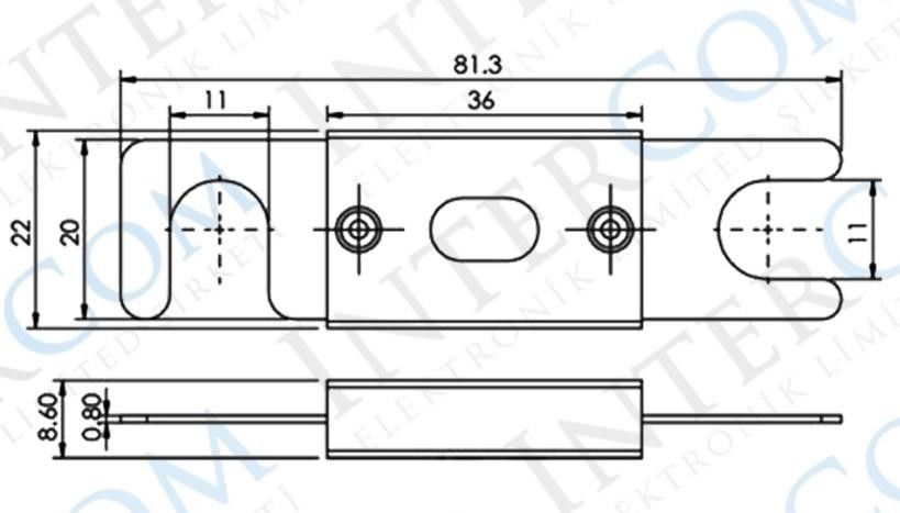 IC271F ANL Forklift Sigorta Seramik 400A