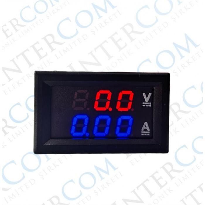 IC278B Dijital Voltmetre 0-100V 0-10A
