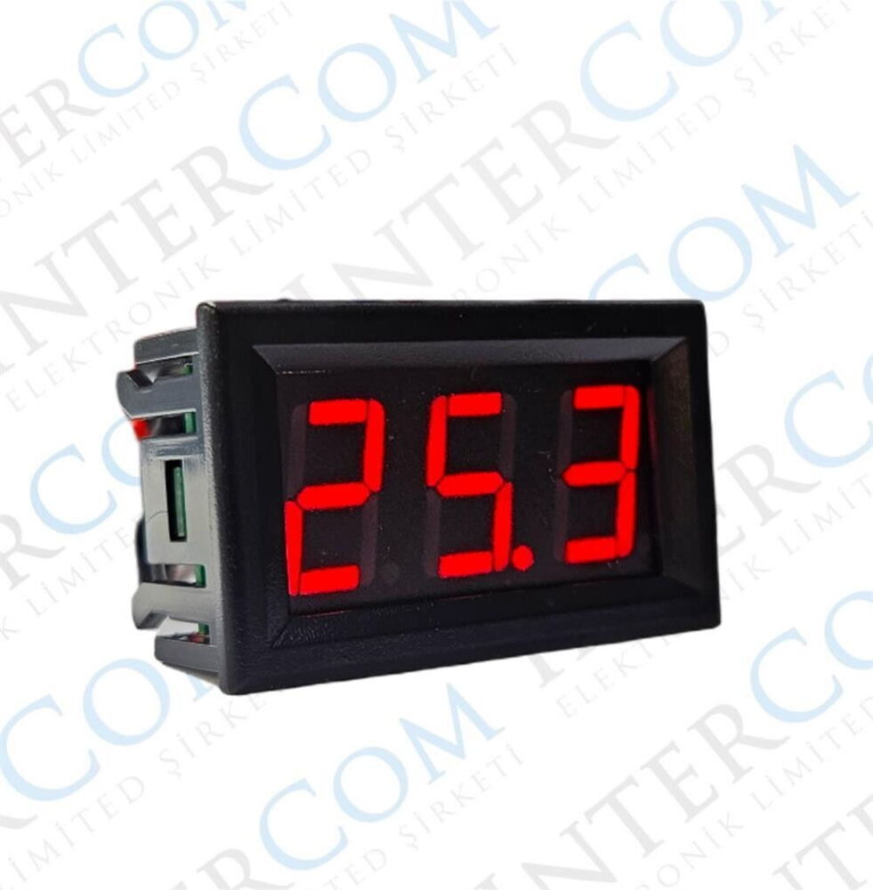 IC278D Dijital Termometre -50° / +110° DC 5-30V