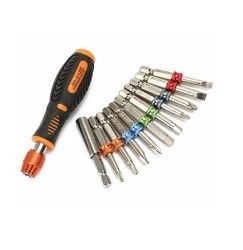 Jakemy JM-6122 12 Parça Tornavida Bits Seti
