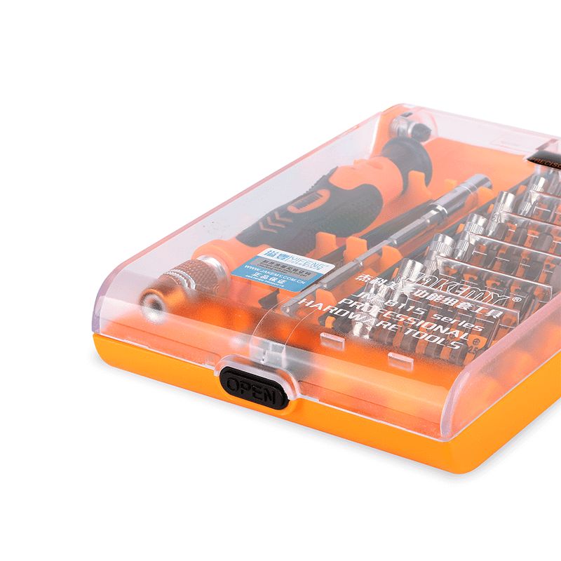 Jakemy JM-8115 45 Parça Hassas Tornavida Bits Seti