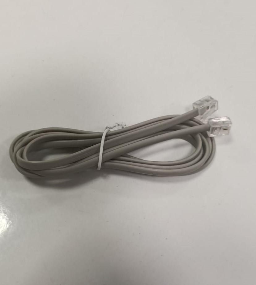 Köken Kablo 1.5m. İki Tarafı Jaklı Gümüş Gri