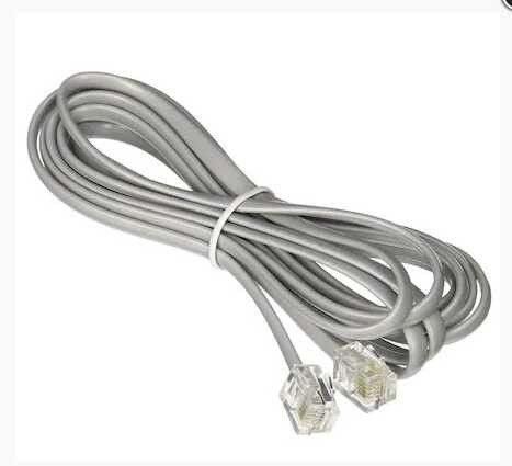 Köken Kablo 5m. İki Tarafı Jaklı Gri