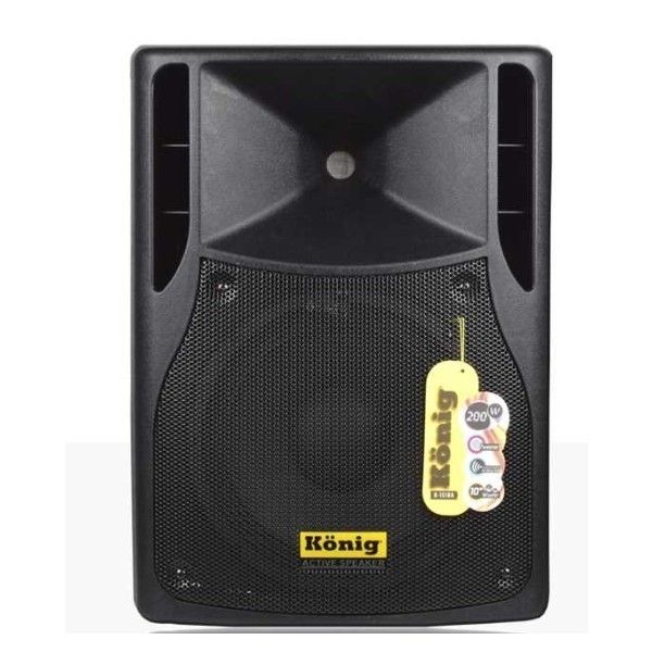 König K-1510A 10" 450W 2 Yollu Aktif Kabin