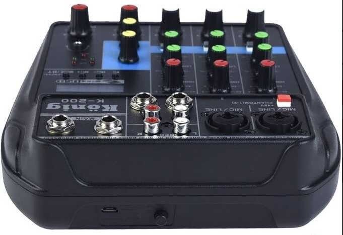 König K-400 USB 4 Kanal Dec Mikser