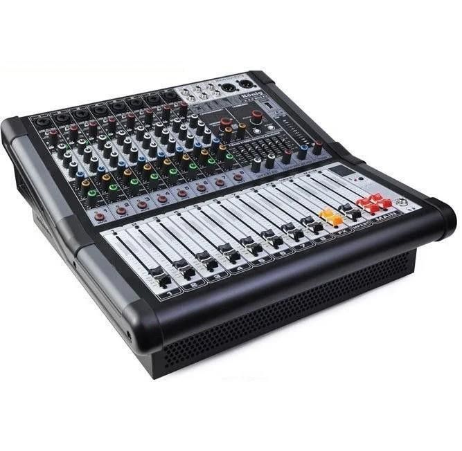 König K-8P 600FX 2x300W 9 Kanal Power Mixer