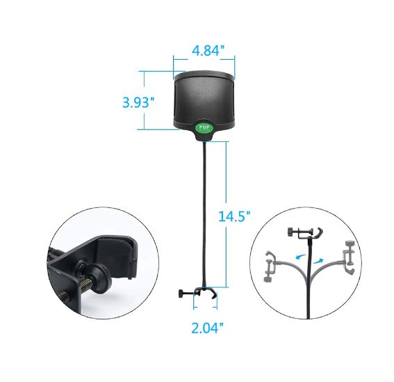 König K-PF02 Pop Filtre