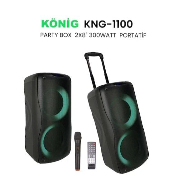 König KNG-1100 2x8" 300W PartyBOX