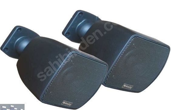 König KS-3 3" 50W İkili Sütun Hoparlör Siyah
