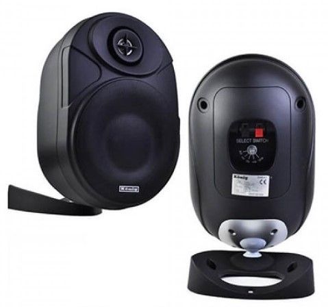 König Smd-5T 2 li 35W 80 Ohm Trafolu Siyah Hoparlö