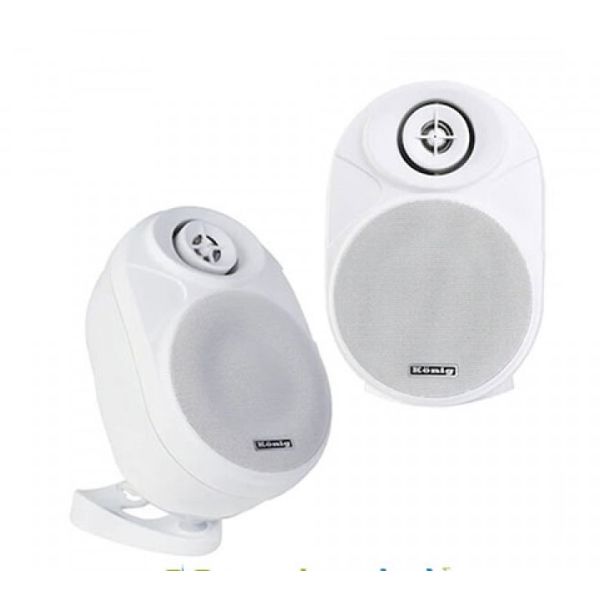 König Smd-5T 2 li 35W 80 Ohm Trafolu Beyaz Hoparlö