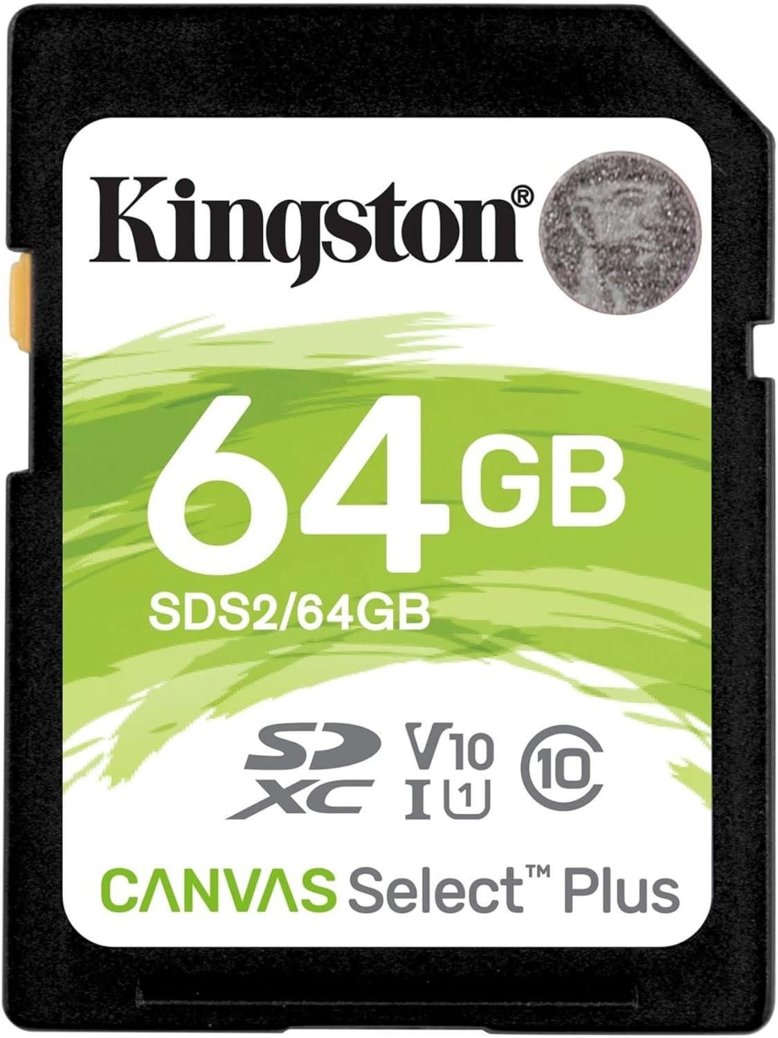 Kingston 64Gb SDS2 SDXC CL10 Hafıza Kartı