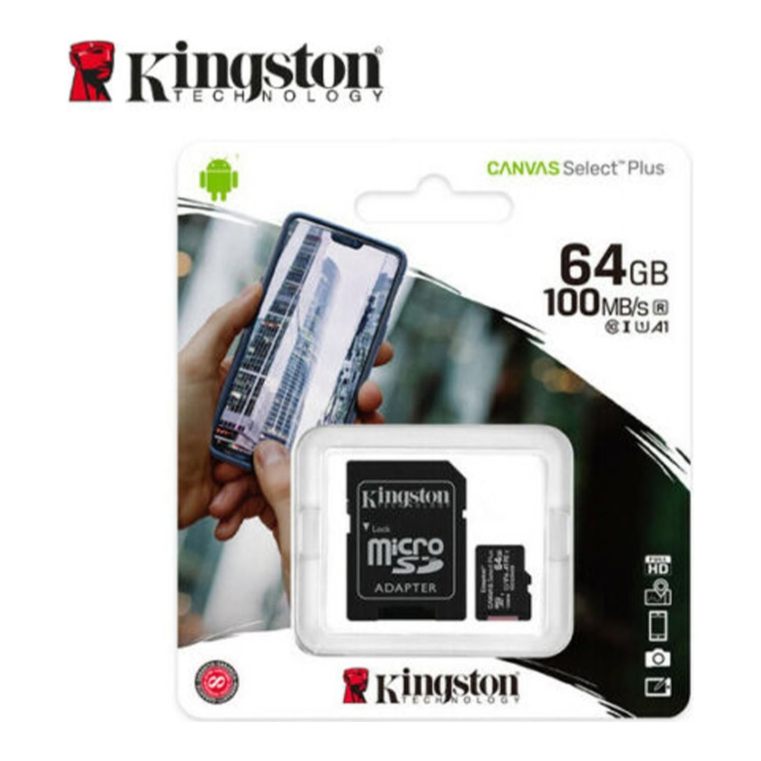 Kingston Canvas Go Plus 64 Gb SDXC Hafıza Kartı