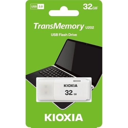 Kioxia 32Gb U202 Beyaz Usb 2.0 Flash Bellek
