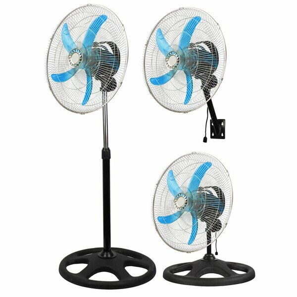 Kiwi KFAN-7473 20" 3in1 54W Sanayi Tipi Vantilatör