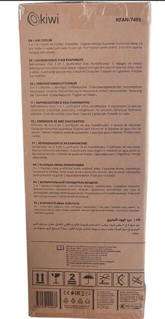 Kiwi KFAN-7495 3in1 Evaporatif Hava Soğutucu