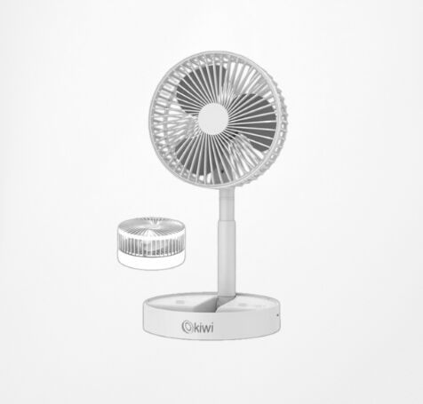 Kiwi KFAN-7608 Şarjlı Masaüstü Vantilatör