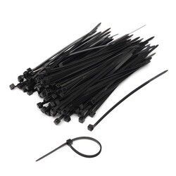 Klemsan YKB-250S 3.6x250 Kablo Bağı Siyah (100 lü)