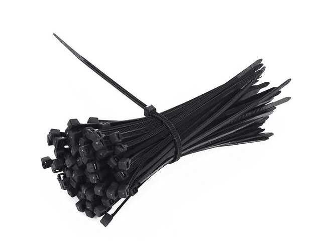 Klemsan YKB-250S 3.6x250 Kablo Bağı Siyah (100 lü)