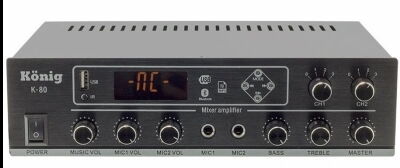 König K-80 80W 2 Zone Trafolu Mikser Anfi