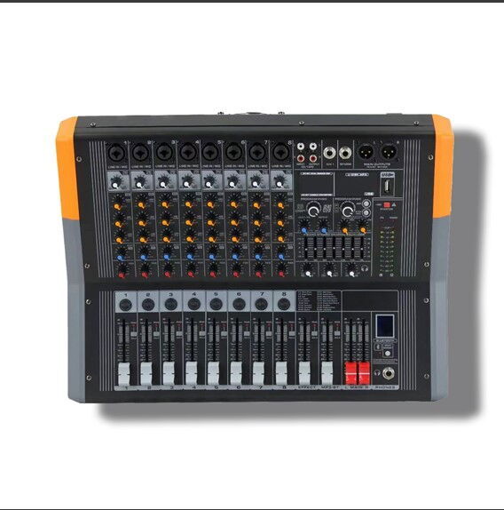 König KT-8P700 2x400W 8 Kanal Power Mikser